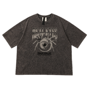 Real Eyes Acid Wash Oversized Tee